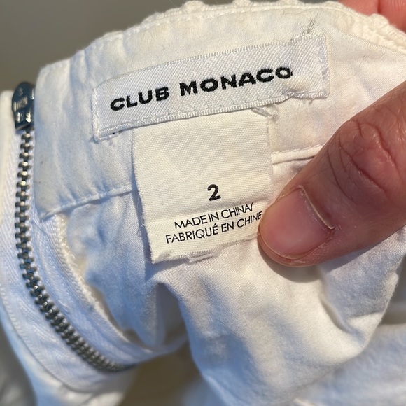 Club Monaco cotton skirt - Picture 3 of 3